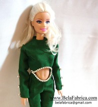 Selena Quintanilla Green Miniature Replica Memory Custom Celebrity Dress Barbie - £54.67 GBP