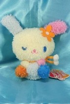 Toei Eikoh Sanrio Prize U sa ha na Usahana Winter fluff Plush Doll Japan... - $49.99