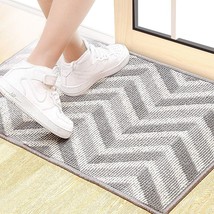 Entryway Rug,Odorless and Non-Slip Indoor Door Mat,Low-Profil (31.5&quot;x19.7&quot;,Gray) - £9.13 GBP