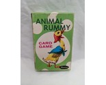 Vintage 1960s Whitman Animal Rummy Card Game Complete - £47.30 GBP