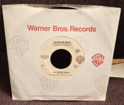 1985 David Lee Roth Just a Gigolo / California Girls 45 RPM Record GWB 0514 - $4.95