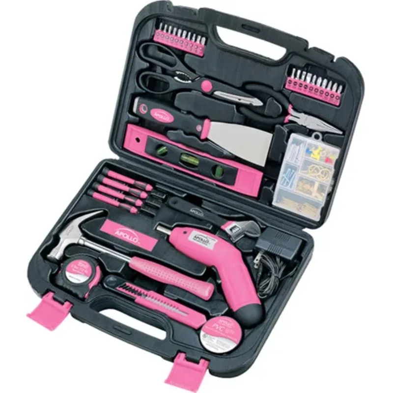 Apollo Precision Tools DT0773N1 135-Piece Household Tool Set including 3.6v Cord - £88.75 GBP