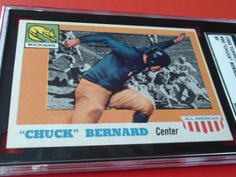 1955  Chuck  Bernard  High # 94   Short  Print   Topps   All  American   Sgc  60 - $54.99