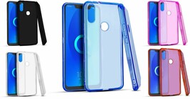 Tempered Glass + TPU Flexible Cover Phone Case For Alcatel 3V (2019) 5032W  - £7.08 GBP+