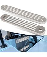 CAST ALUMINUM  TRANSOM SUPPORT BRACKET PLATES MARINE BOAT UPPER/LOWER PAIR - $56.88 CAD
