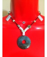 Jade Stone Necklace - £14.04 GBP