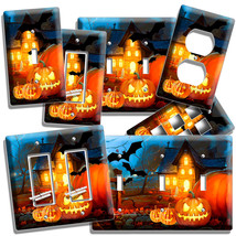 Halloween Scary Ghost Pumpkins Light Switch Outlet Wall Plate Room Decorations - $16.19+