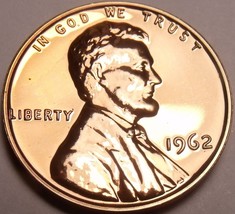 United States Proof 1962 Cent~We Have Hundreds Of Proof Coins~Free Shipping - $5.28