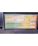 KANSAS / JIMMY MACK - VINTAGE LAMINATED NOVEMBER 22, 1980 CONCERT TICKET... - £8.96 GBP