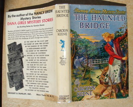 Nancy Drew 15 The Haunted Bridge 1961A-55 hcdj - £27.49 GBP