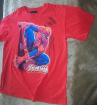 Spider- Man Boys T-shirt Boys Sz S/C - £7.96 GBP