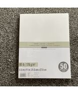 Cardstock Paper 8.5&quot; x 11&quot; White by Recollections 65lb - €8,56 EUR