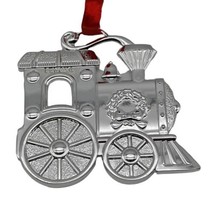 LENOX Silver Tone Train Ornament Seasonal Gems American by Design Rhines... - £8.20 GBP