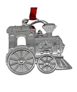 LENOX Silver Tone Train Ornament Seasonal Gems American by Design Rhines... - £8.13 GBP