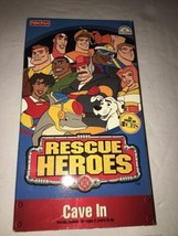 FISHER-PRICE - Rescue Heroes - &quot;Cave In&quot; - VHS-RARE VINTAGE- Ships N 24 Hours - £8.52 GBP