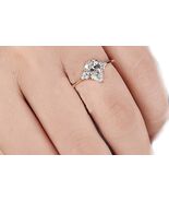 Diamond engagement ring, Pear shape lab diamond ring, solitaire engagem... - €1.589,34 EUR  Diamond engagement ring, Pear shape lab diamond ring, solitaire engagem... - €1.589,34 EUR