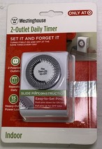Westinghouse 2-Outlet Daily  Timer - $11.76