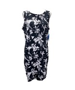 Columbia Chill River Dress L Black White Floral Sleeveless NWT Resortwea... - $47.52 CAD