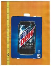 HVV Size Mountain Dew Voltage 12oz CAN Soda Vending Machine Flavor Strip - £2.39 GBP