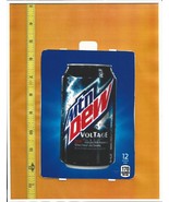 HVV Size Mountain Dew Voltage 12oz CAN Soda Vending Machine Flavor Strip - £2.25 GBP