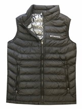 Columbia Men&#39;s White Out Omni-Heat Puffer Vest Black Size Medium - £55.39 GBP