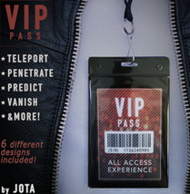 VIP PASS (Gimmick and Online Instructions) by JOTA - Trick - £34.79 GBP