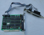 Vintage ISA 8bit Multi I/O 2 serial, 1 parallel, 1 game port UM82450 UM8... - £39.63 GBP