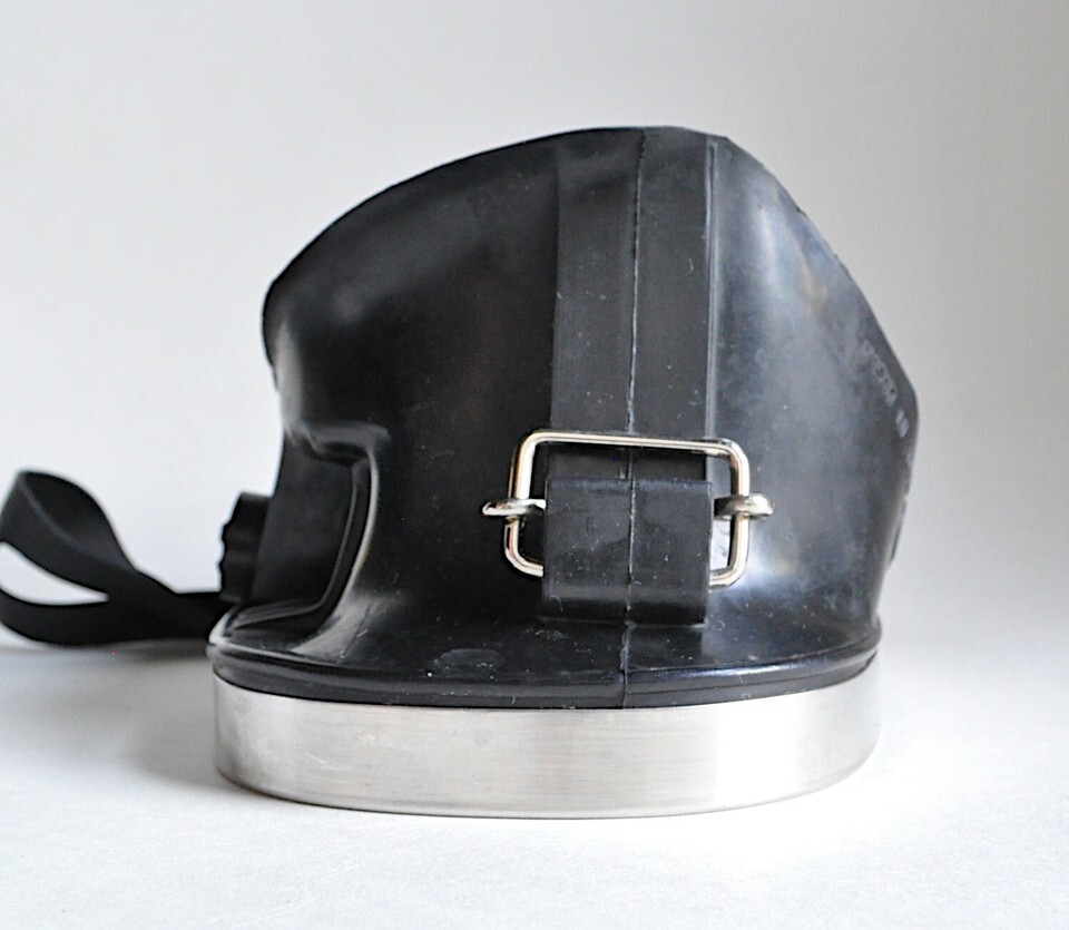 70s US Divers Aqua-Naut 5055 Dive Mask Box Purge Valve Full Temper AquaLung VTG Item image 5