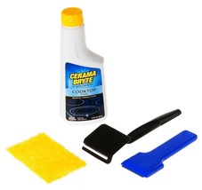 Ceramic &amp; Glass COOKTOP Cleaning KiT = Pads Scraper &amp; Cleaner CERAMA BRY... - $42.46 CAD