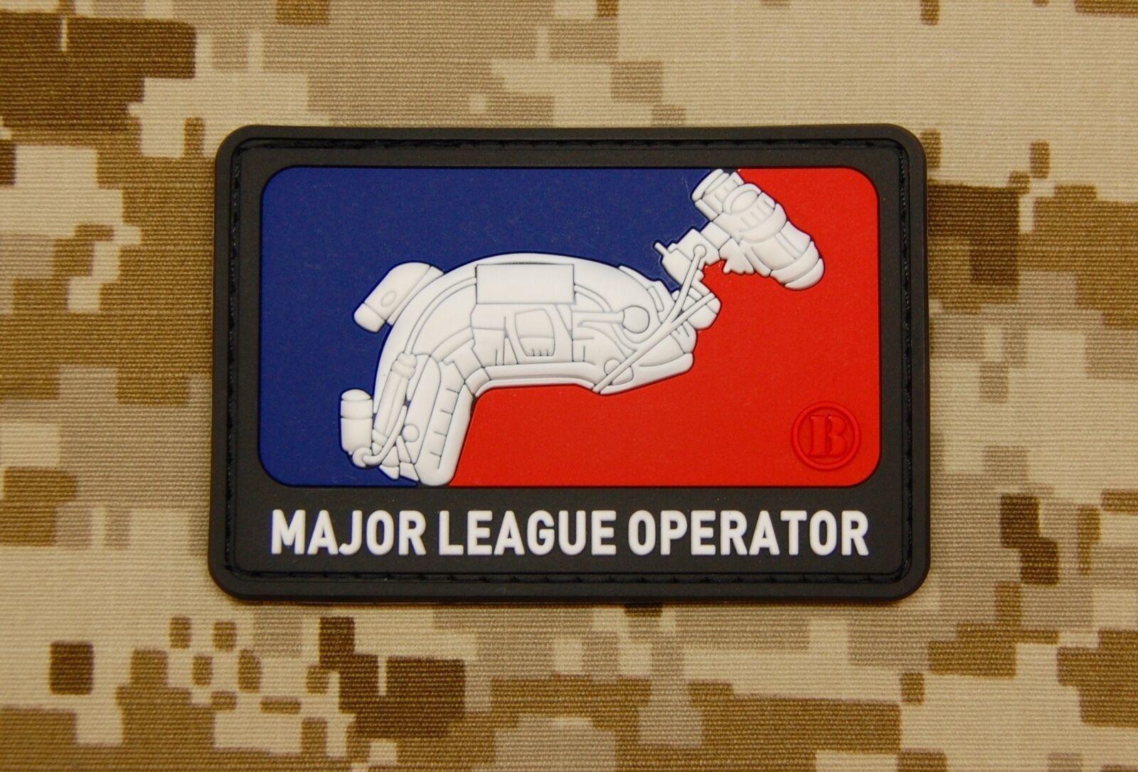 3D PVC Major League Operator OAF Nation Ops Core Maritime Uniform Patch ... - $8.56