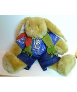 Hippie Bunny Rabbit Peace Sign Medallion Clothes 17" - £19.39 GBP
