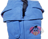 Disney Eeyore Footed Ladies Pajamas Hooded Winnie Pooh Cute Blue One Pie... - £31.28 GBP