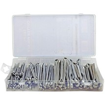 Large Size Galvanized Cotter Pin Set 144 Pc - £14.12 GBP