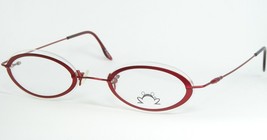 Eye&#39;dc V235 003 Red Eyeglasses Glasses Metal Frame Eye Dc 48-19-136mm France - £108.25 GBP