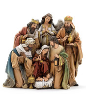 NEW I BOX $140 Napco Holy Family and 3 kings  Christmas Decoration Figurine - $94.05