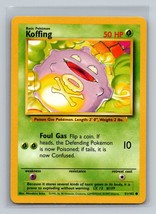Pokemon Koffing Base Set #051/102 Common - £1.57 GBP
