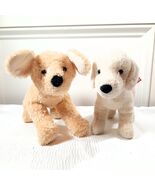 Douglas Cuddle Toy SET 2 Golden Retriever Yellow Labrador lab Plush dog ... - $255.94 MXN