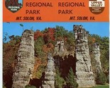 Natural Chimneys Regional Park Brochure Mt Solon Virginia  - £14.01 GBP
