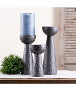 Hammered Design Candle Holder (Set of 3) - $1,491.43 MXN