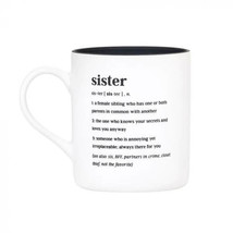 Defined Stoneware Mug 590mL - Sister - £28.75 GBP