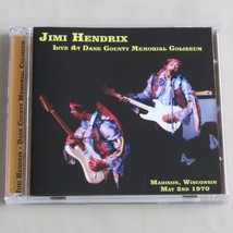 Jimi Hendrix 2xCD - Live at Dane County Memorial Coliseum Madison, WI, May 1970  - £27.97 GBP