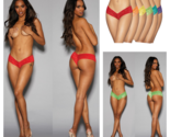 LOW RISE NEON PANTY SET OF 6 ONE SIZE 2-14 - $22.49