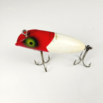 Vintage South Bend Bait Company BABE ORENO Red and White Wood Fishing Lure - £11.05 GBP