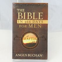 Bible In 366 Days for Men Of Faith Devotional Angus Buchan  LIKE NEW - $10.93 CAD