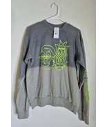 Official Rick and Morty Warped Faces Ripple Junction Sweater Sweatshirt ... - $582.44 MXN
