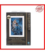 Enchanting Moon Fairy Counted Cross Stitch Kit: Create Your Own Art 10&#39;&#39;... - $1,082.79 MXN
