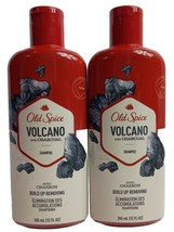 2 Old Spice Volcano With Charcoal Build Up Removing Shampoo 12 Oz. Each  - £19.50 GBP