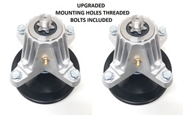 2 Upgraded Spindles for Easier Install Replace MTD Spindle 618-06976A 918-06976A - £38.94 GBP