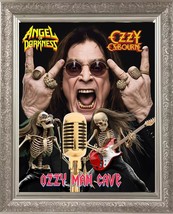 OZZY OSBOURNE VERY RARE 11x14 Framed  Man Cave Art by Jaye Metcalfe - $88.11