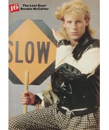 Brooke Mccarter Kiefer Sutherland teen magazine pinup clipping Lost Boys... - $3.50